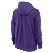 LSU Nike Team Issue Full Zip Club Hoodie